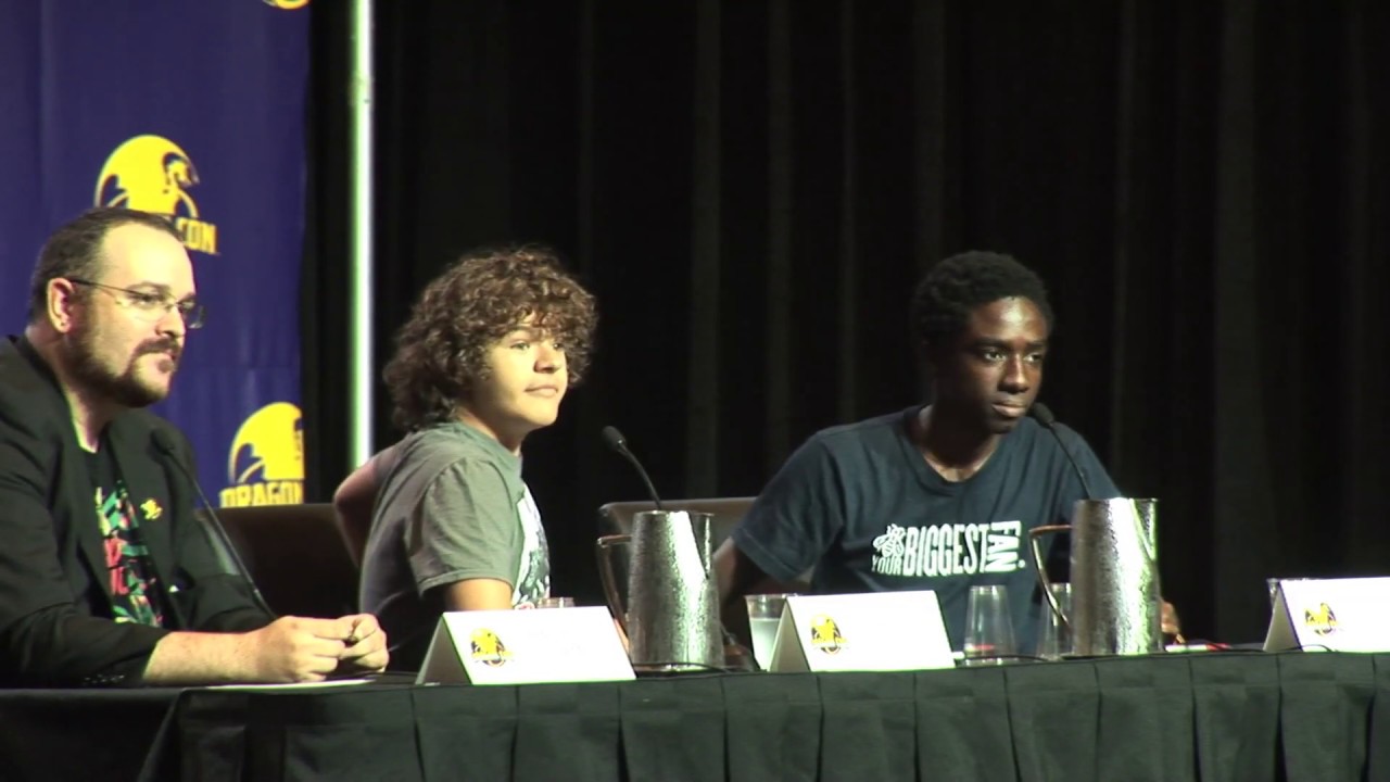 Stranger Things Panel with Gaten Matarazzo and Caleb McLaughlin Dragon Con September 2, 2018