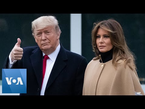 Wideo: Melania Przybywa Sama Na Wiadomość Trumpa