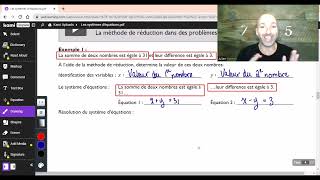 Secondaire 4 - Les Systèmes Déquations