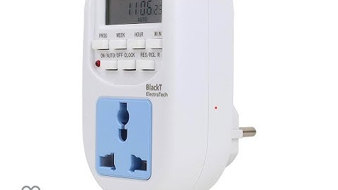Blackt Electrotech 230V 24x7 Energy Saving Socket Timer review after 3 years