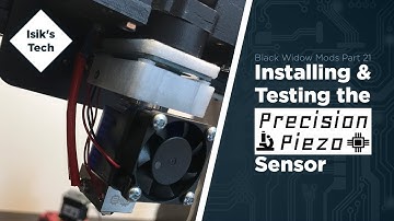 Tevo Black Widow Mods Part 21 - Precison Piezo Orion Z-Probe Installation & Testing