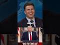 Trump Issues “Stone Age” Warning to Iran 😳🤣 Colin Jost Didn’t Hold Back #shorts