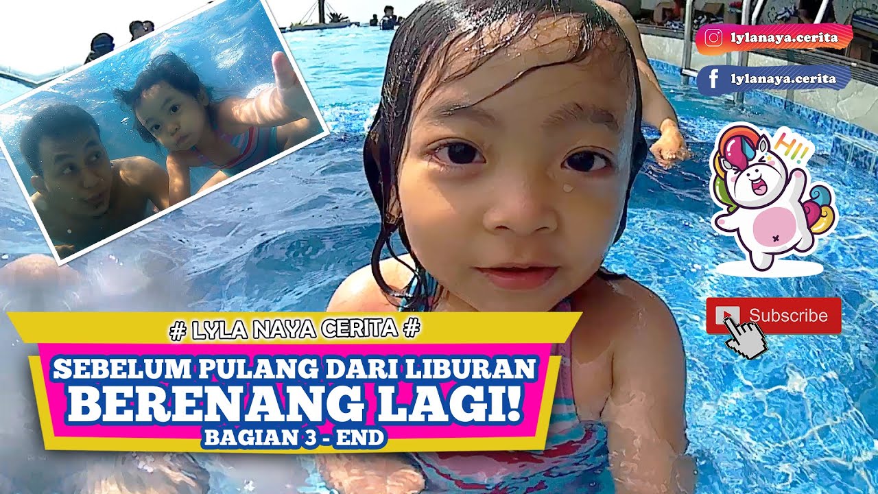 Sebelum Pulang, Berenang Lagi di Hotel Grand Zuri - Part 3 #AyoSenangSenang #AyoBerenang