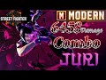 【スト6】モダンジュリ6458ダメージコンボ！6468 Damage! Modern Juri maximum damage combo!【SF6】