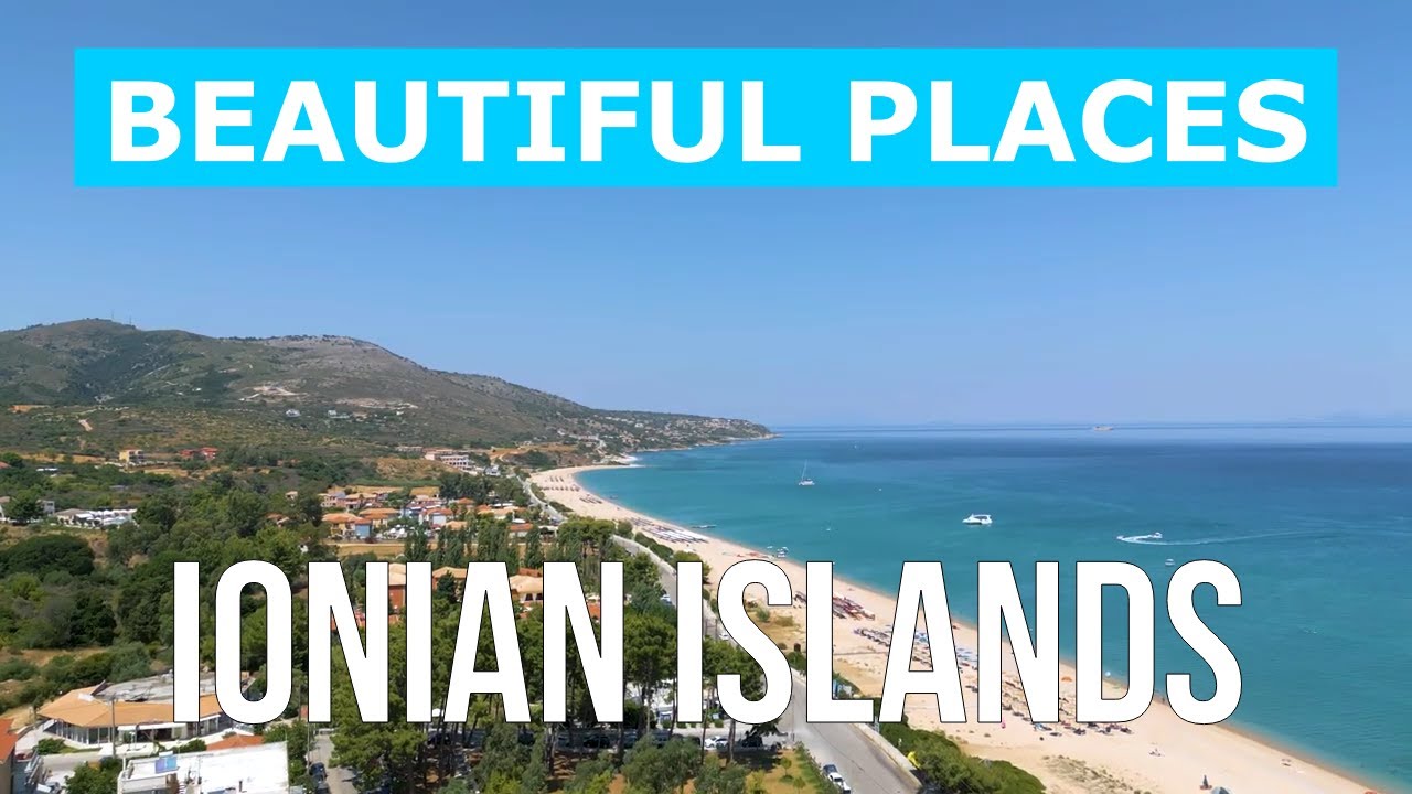 Ionian Islands best places to visit | Trip, review, attractions, scenery, rest | Greece 4k drone