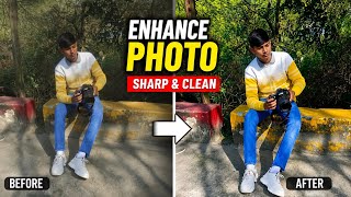 How to Enhance Any Photo in HD | Sharp, Clean & Professional Look (Free Method) screenshot 1