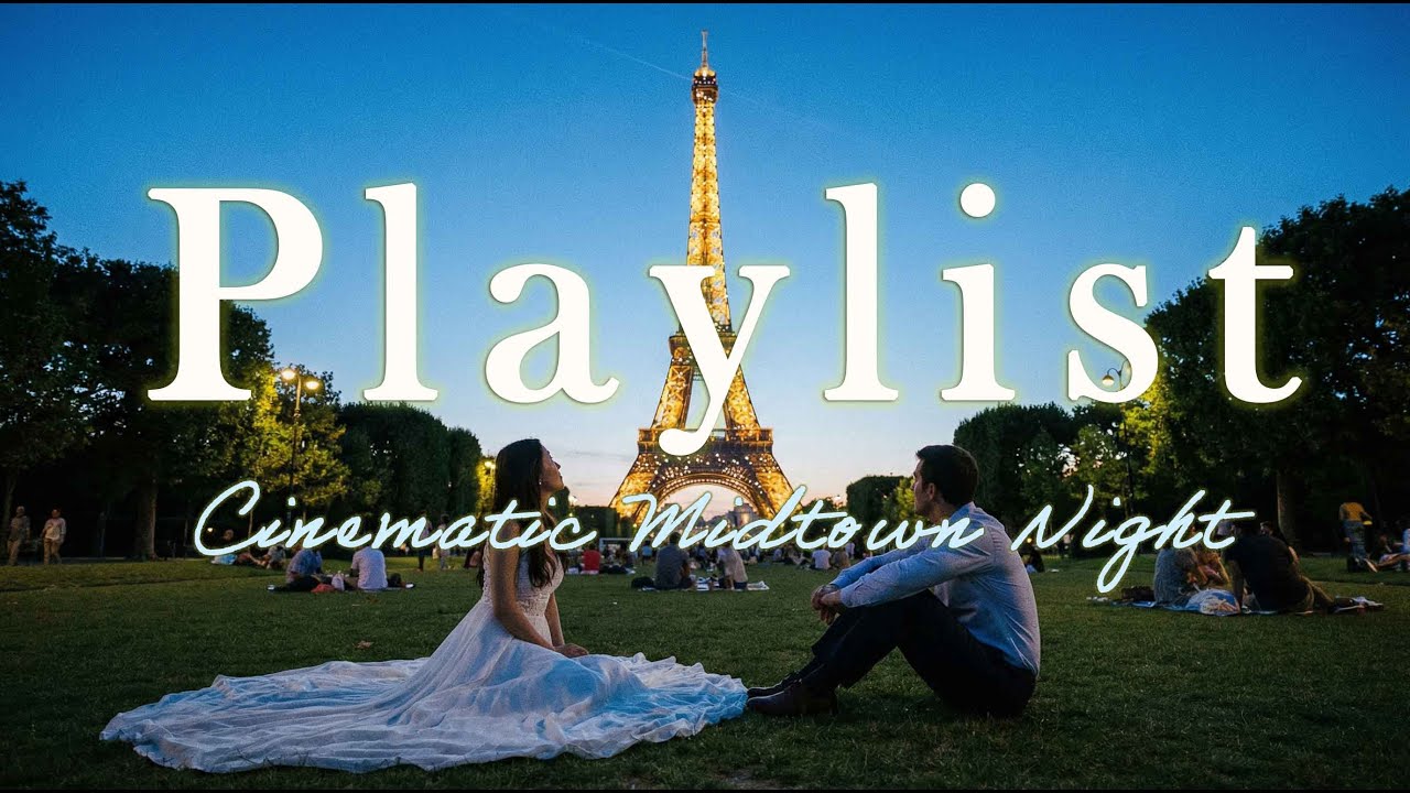 🎧 [Playlist] 🎬 Cinematic Midtown Night [5H] For Romantic Music | Chill & Emotional Vibe (No Ads)