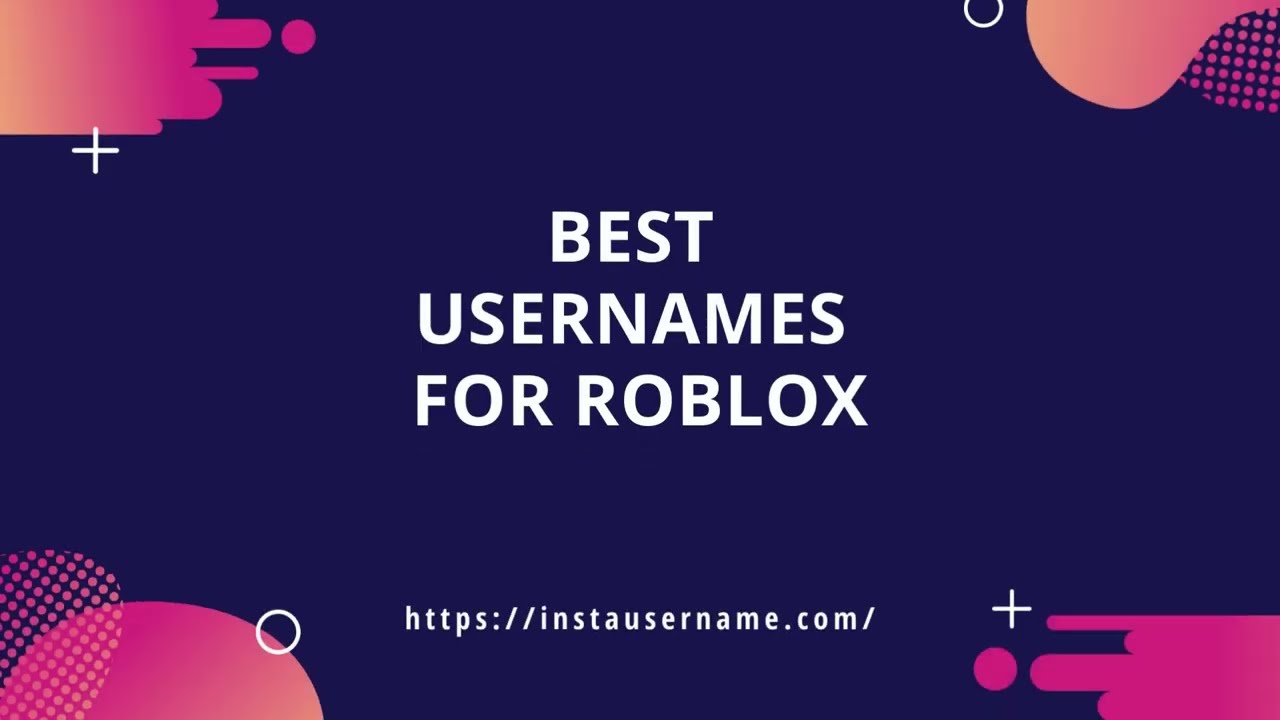 Roblox Usernames 2022 List, Cool Roblox Names, Roblox Slender, 100+ List Of  Roblox Usernames 2022, Aesthetic, Cute & More Usernames » Indian News Live