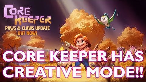Core Keeper Has Creative Mode!! Paws & Claws Update