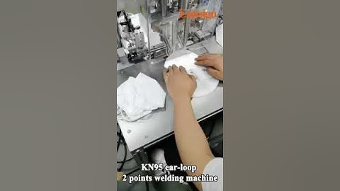 KN95 ear loop  2 points welding machine