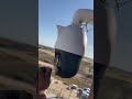 Hikvision PTZ IP Camera in Action on the Construction Site 🏗️👁️ #ptz #shorts #hikvision