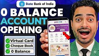 Sbi Account Opening Online Sbi Zero Balance Account Opening Online Yono Sbi Account Opening