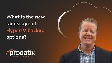 What is the new landscape of Hyper-V backup options?
