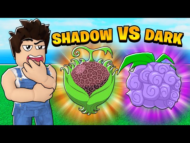 Shadow fruit vs dark fruit (blox fruits) in 2023