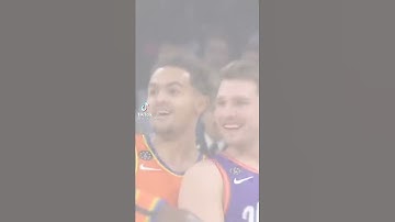 TRAE REACTİON BY LUKA BUZZER😂🔥🏀#shorts#basketball#dunk#nba#lukadoncic#traeyoung#usa#la#curry#kd