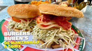 Burgers para WHITEXICANS que entre MÁS INSÍPIDAS son, MÁS COMEN como MOSCAS, CARAS