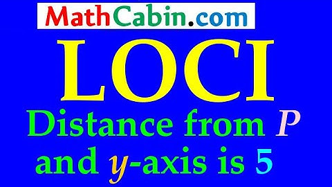 Locus of Points problem #6 ! ! ! ! !