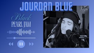 All the love gone bad turned my world to Black 🖤 Jourdan Blue's cover of Black #jourblue #cover 
