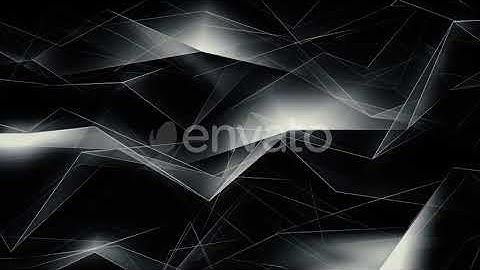 White and Black Geometrical Shapes Refraction | Motion Graphics - Videohive template