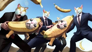 Monday Cat ARMY Vs Banana CAT Army (Epic Battle)