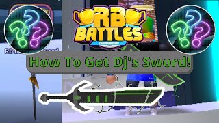 [EVENT] How To Get Dj's Sword Of Agility In Robeats! [Roblox]