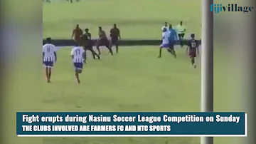 Fight erupts during Nasinu Soccer League Competition on Sunday