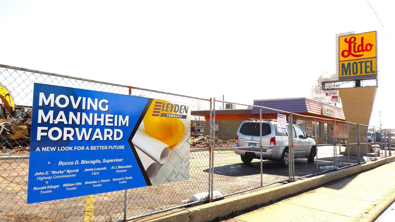 Demolition of the Lido Motel