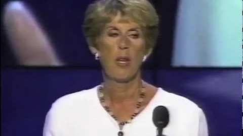 Sarah Brady 1996 Address on the Brady Bill to the Democratic National Convention