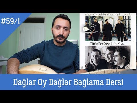 Ders 59/1 Dağlar Oy Dağlar Solfej Bağlama Dersi