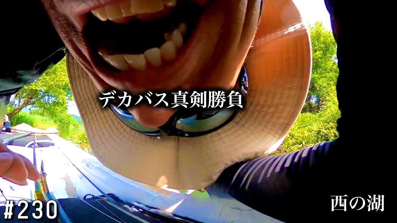 琵琶湖西の湖デカバス一本勝負の末路！西の湖マスター8月戦2026.8.30