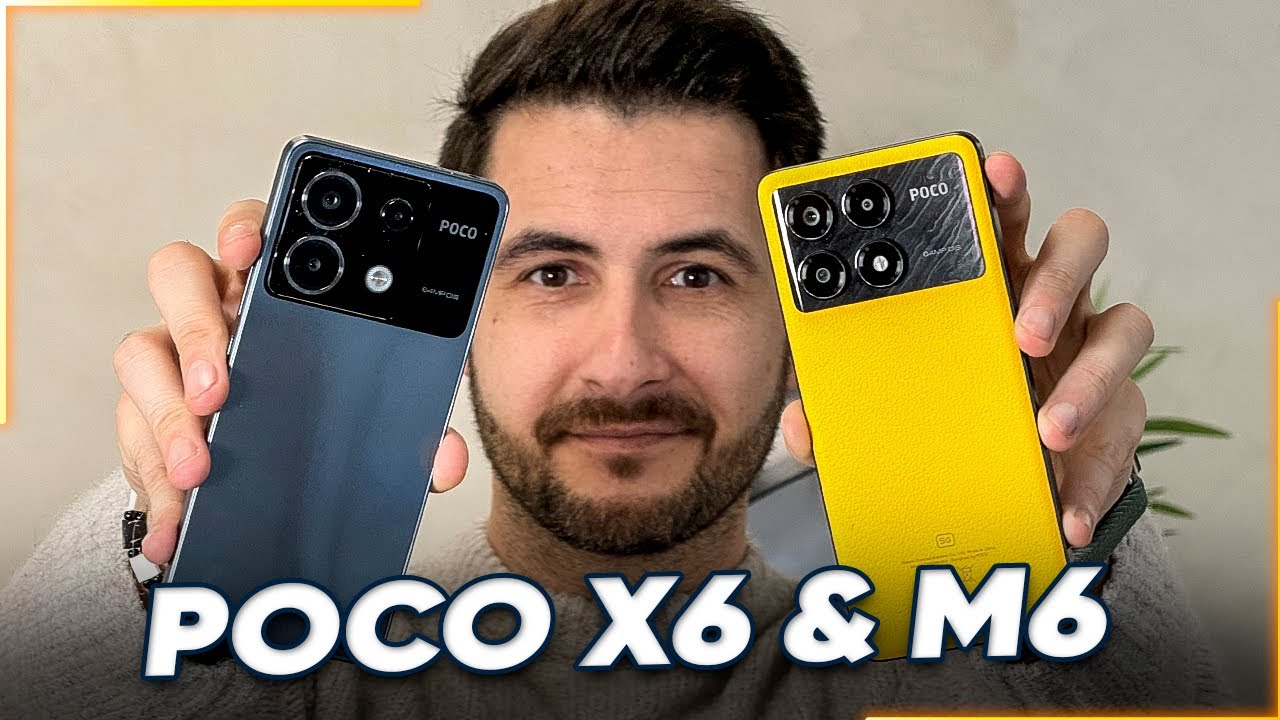 Los POCO X6 y X6 Pro vienen con protector de pantalla? Contenido