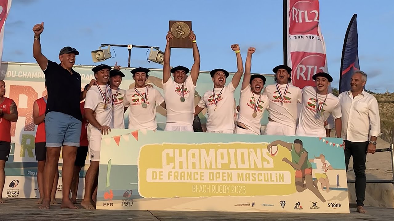 Beach Rugby  : Les Minotes de Provence et Euskarians sacrés champions de France 2023