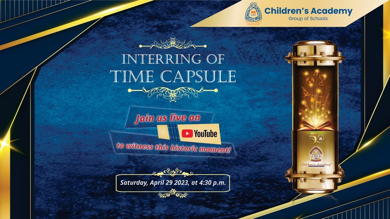 Interring Of Time Capsule - YouTube
