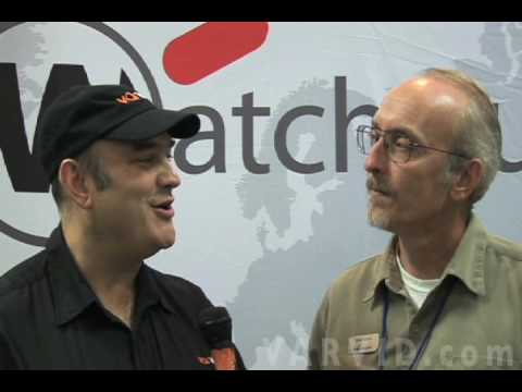 Pete Adams from WATCHGUARD talks with Aaron Booker...
