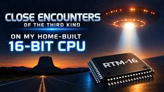 Close Encounters on My Home-Built 16-Bit CPU !