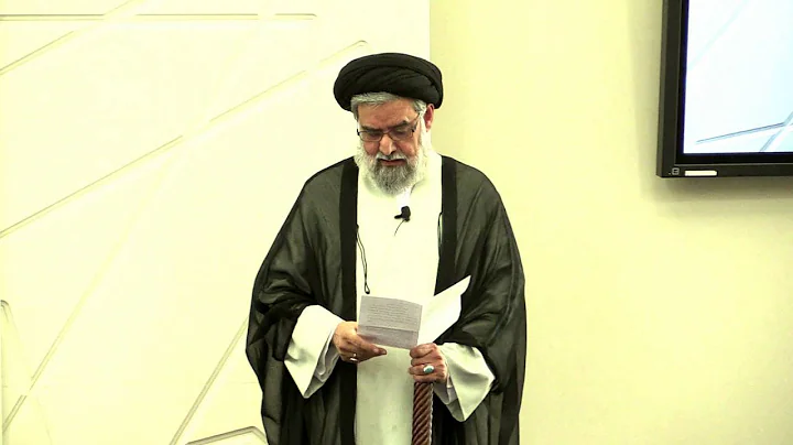 Maintaing Morals; Saudi Pressure on UN; Fasting for Spiritual Fitness - Maulana Syed Muhammad Rizvi