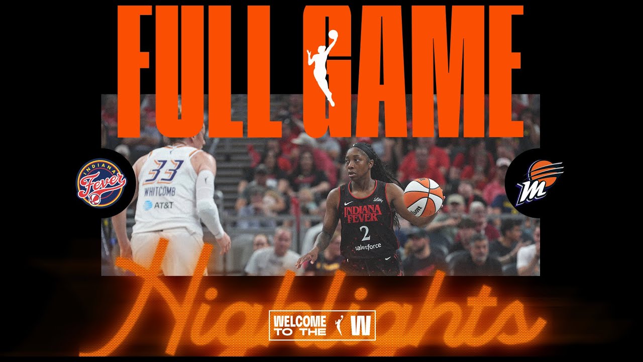 Phoenix Mercury vs. Indiana Fever | FULL GAME HIGHLIGHTS | July 30, 2025