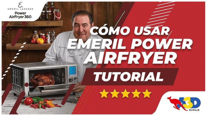 Emeril Dual Zone AirFryer Oven TV Spot, 'Dos platillos diferentes' con  Emeril Lagasse 