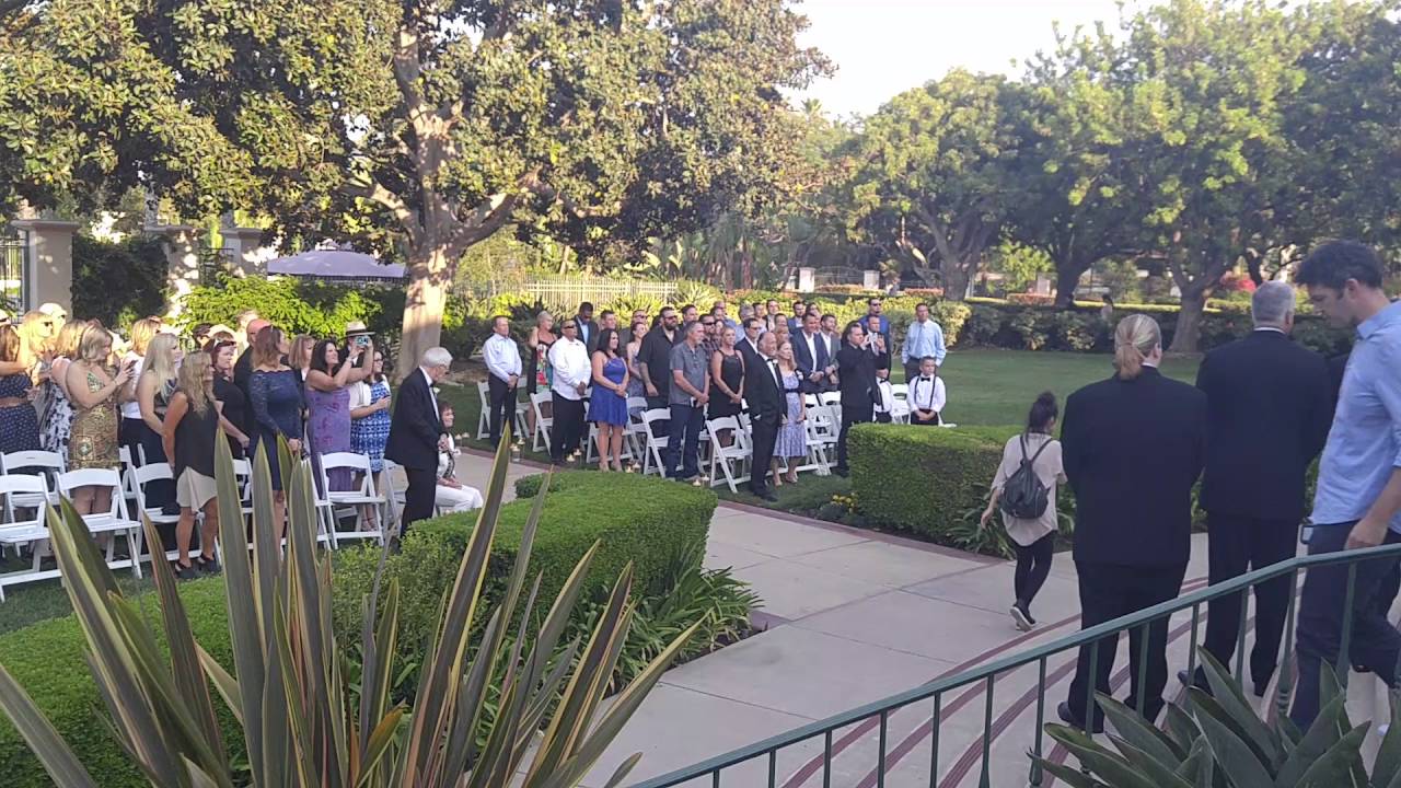 Wedding Ceremony The Spanish Hills Country Club In Camarillo
