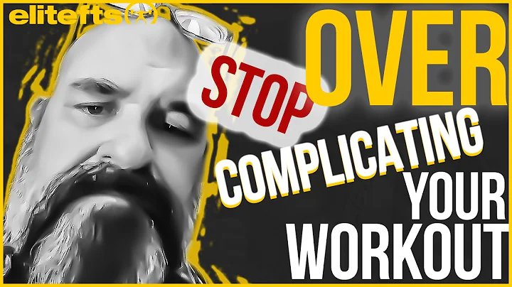 STOP Over-Complicatin...  Your Workout | JM Blakley