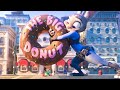 Judy And The Big Donut Scene - ZOOTOPIA (2016) Movie Clip