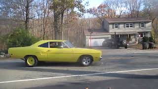 Matty's Sweet 1970 Yellow Plymouth Road Runner