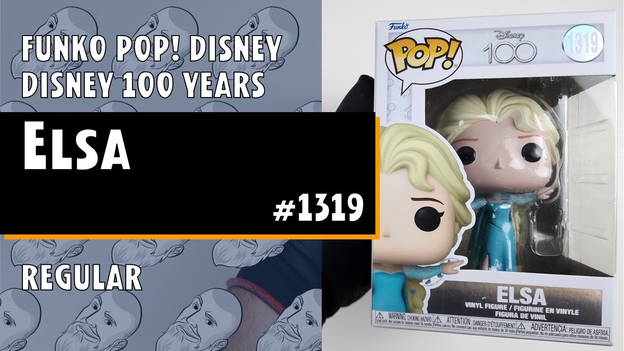 Funko Pop Elsa - 1319 - Disney 100 years // Just One Pop Showcase