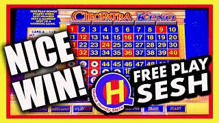 Free Play Session! $1 Four-Card Cleopatra KENO from Las Vegas! screenshot 5