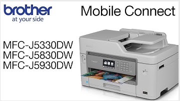 Connect with Wi-FI Direct - MFCJ5330DW, MFCJ5830DW or MFCJ5930DW