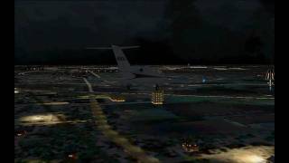 Flight1 Mustang Landing