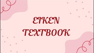 How to conduct EIKEN Textbook in Nativecamp #eiken #textbook