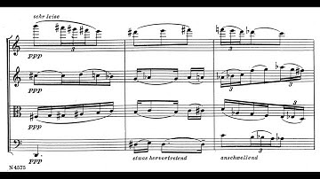 Anton Webern - String Quartet (1905)