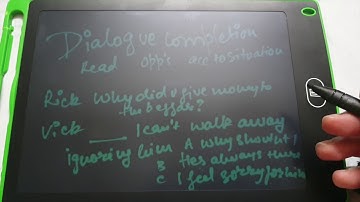 DIALOGUE COMPLETION | English Writing Skills