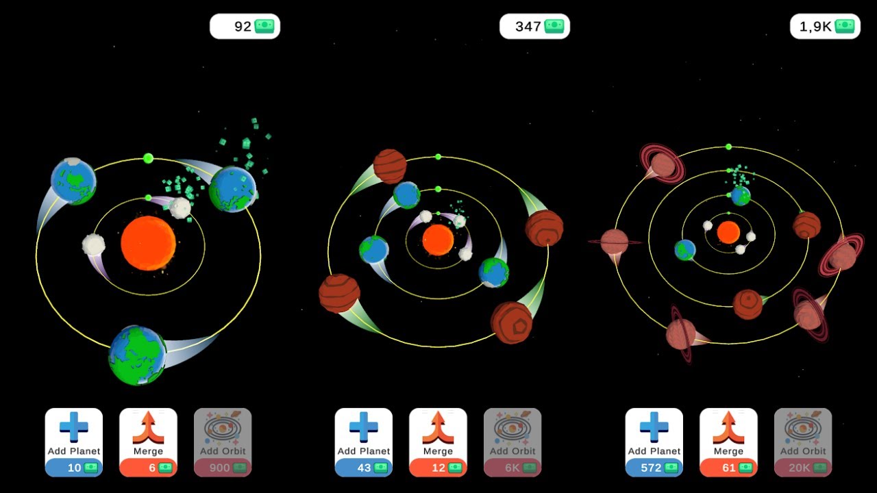 Planet Orbits Gameplay Video - YouTube